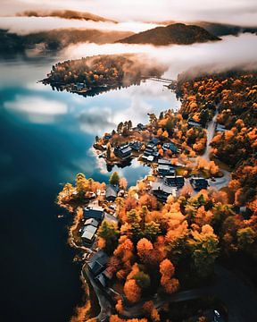 Herfst in New Hampshire van fernlichtsicht