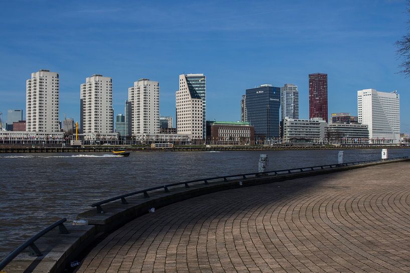Skyline van Rotterdam. by Peter Dane
