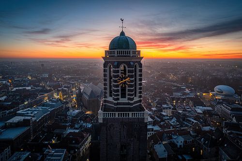 The pepperpot on a beautiful December evening
