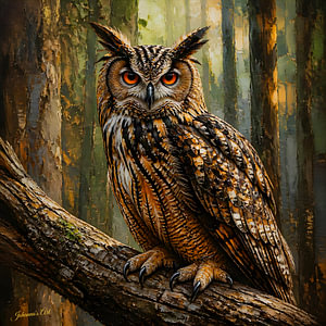 Wildtiere – Ungezähmte Anmut – Eule 3
