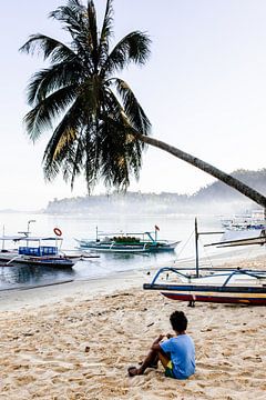 Beach in the Philippines by Yvette Baur