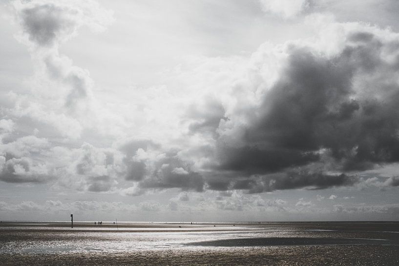 Watt, Wolken und Meer von Heiko Westphalen