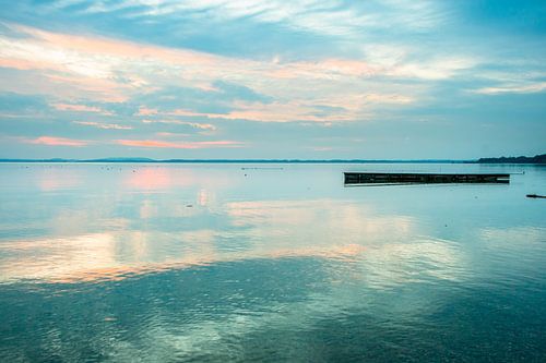 Sonnenuntergang am Chiemsee