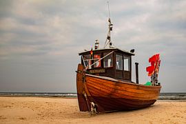 Bateau de pêche en mer Baltique sur EMOTIONS & MEMORIES by Photography Jansen