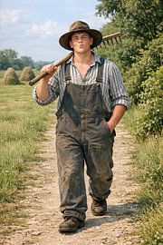 Der fröhliche Landwirt von Johann Pavelka