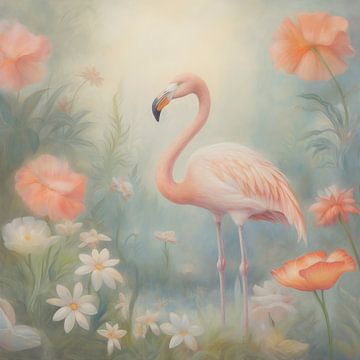 Dreamy Flamingo by Whale & Sons