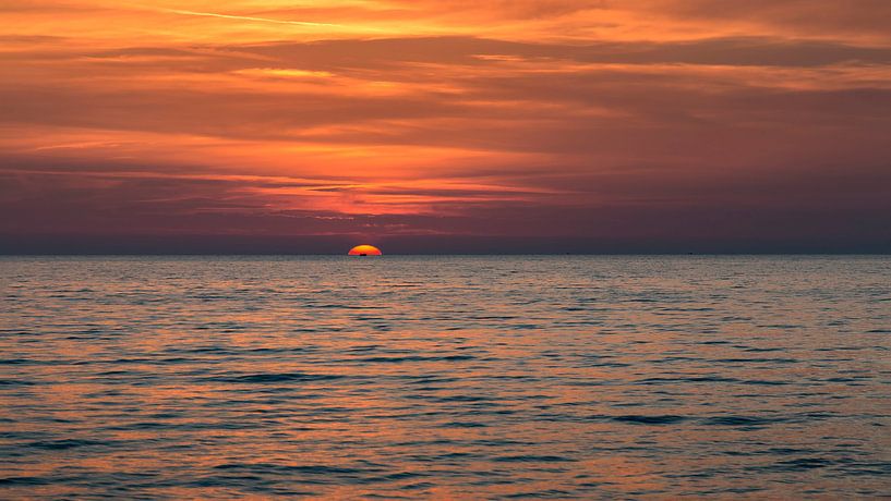 Sonnenuntergang am Sandstrand von Thomas Heitz