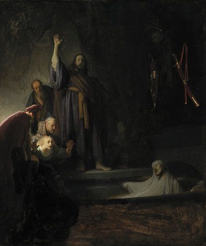 De opwekking van Lazarus, Rembrandt van Rijn