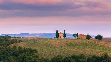 Kapelle Madonna di Vitaleta, Toskana, Italien