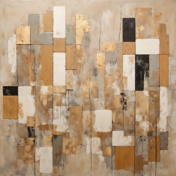Béton et or 13 par Jack Schoneveld