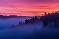 Sunrise near Burg Eltz