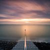 Stairs to the setting sun van Erik van Lent