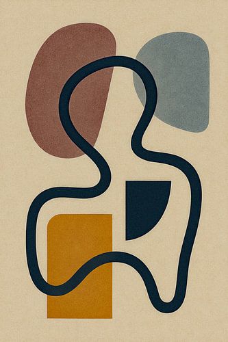 Abstract Verstild Gebaar