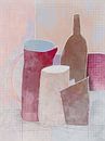 Composition with bottle and jugs by Joost Hogervorst thumbnail