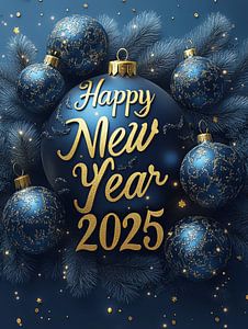 Frohes neues Jahr 2025