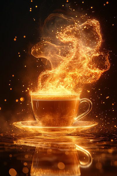 Coffee fantasy by Egon Zitter