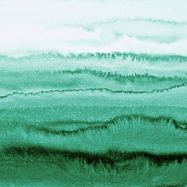Within the Tides Arcadia Green by Monika Strigel