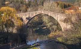 Le vieux pont de Sant Joan de les Abadesses, en Catalogne sur PhotoCluster