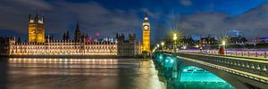 LONDRES Westminster dans l'éclat des lumières - Panorama Impression