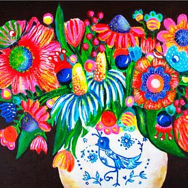 Delft Blue Flower Festival von Danielle Ducheine