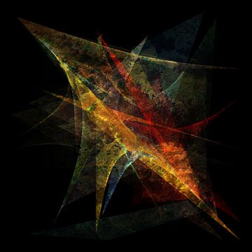 Zelotypia - abstracte digitale compositie van Nelson Guerreiro