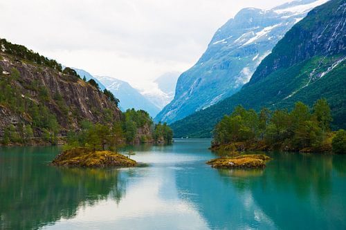 Fjord in Noorwegen
