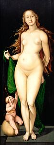 Hans Baldung Grien. Venus en Amor