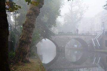 mist op de brug