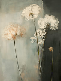 Botanisches Stillleben von Japandi Art Studio