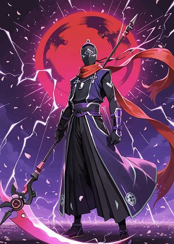 Dark Ninja with Sctyhe