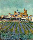 Vue sur la mer près des Saintes-Maries-de-la-Mer, Vincent van Gogh par Des maîtres magistraux Aperçu