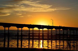Sonnenuntergang am Ocean Beach