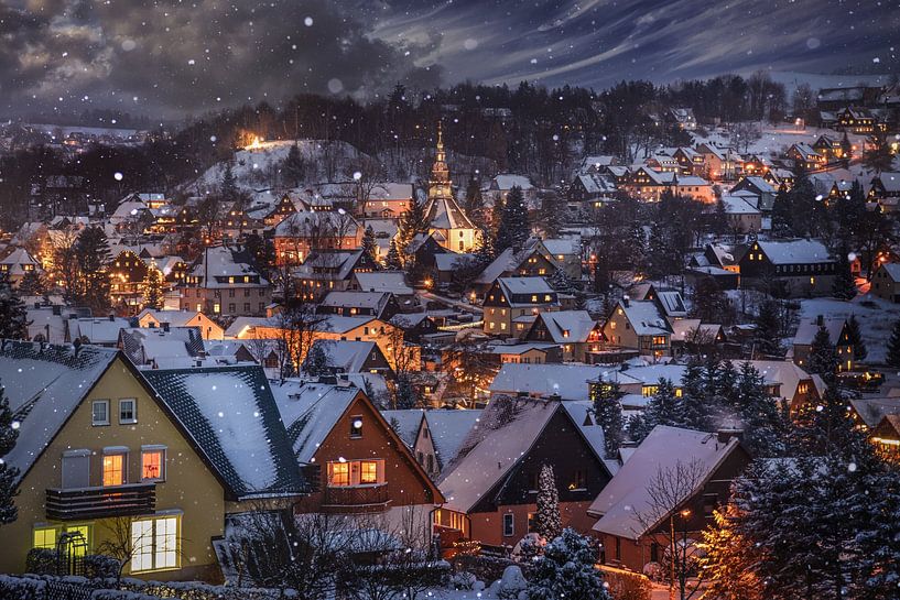 Het kerstdorp Seiffen van Steffen Gierok