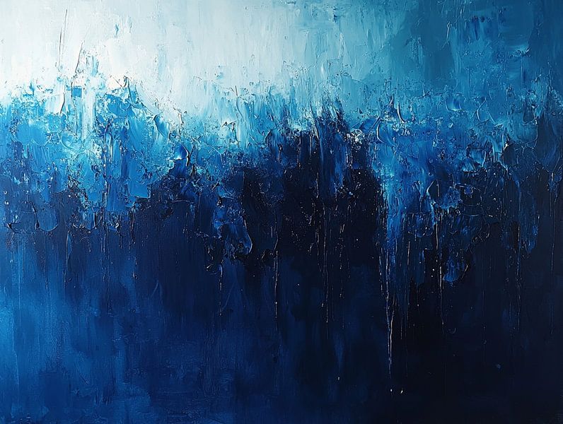 Blaues Chaos von Bianca Bakkenist