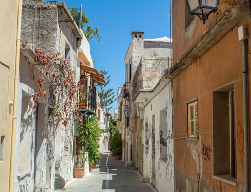 Straatje in Rethymnon (Kreta)
