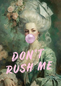 Marie Antoinette Jaag me niet op van Grace Digital Art Co