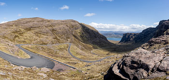 The Iconic Bealach na Ba Pass in the Highlands