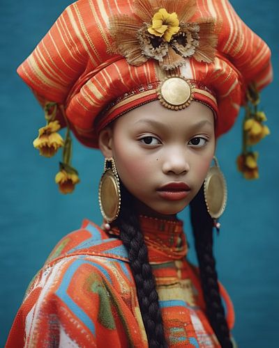 Bijzonder portret van een meisje