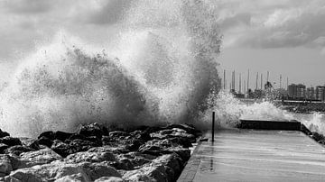 Splashing water by Hans Verhulst