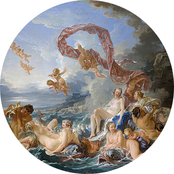 François Boucher - The Triumph of Venus