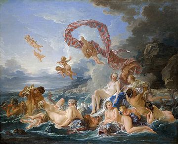 François Boucher - The Triumph of Venus