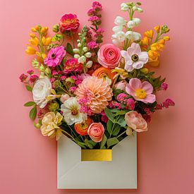 Blumenpost 1 von Marianne Ottemann - OTTI