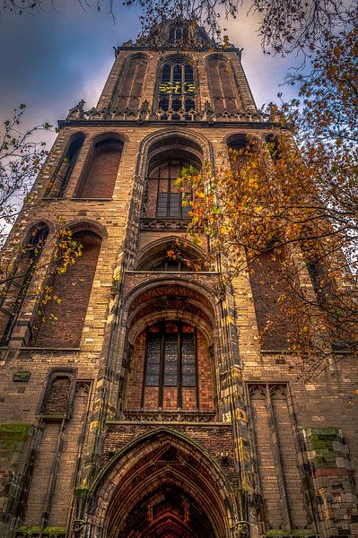 Domtoren in herfstsferen by Robin Pulles
