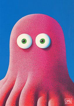Squid | Eye-Popping Surprise by OMG Art