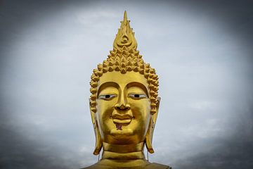 Goldene Gelassenheit: Der große Buddha von Jomtien von Franklin Driessen
