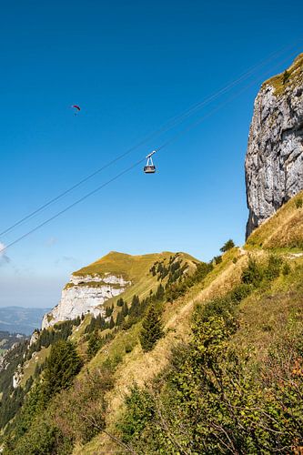 Gondelbaan op de Wilden Kasten in het Appenzeller Land