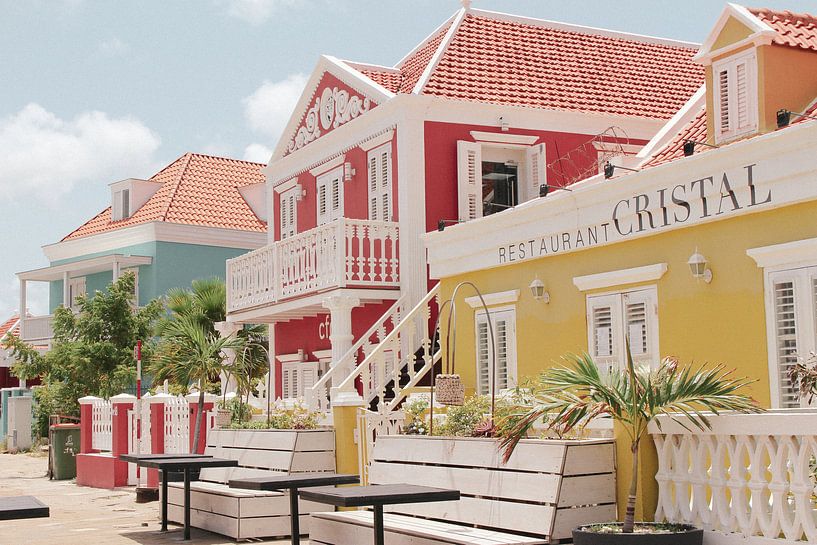 Koloniale panden Willemstad Curaçao van Your Travel Reporter