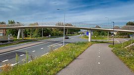 De Krul bicycle and pedestrian bridge by Digital Art Nederland
