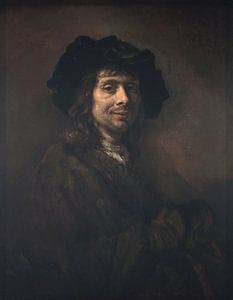 Bildnis eines jungen Mannes, Werkstatt von Rembrandt