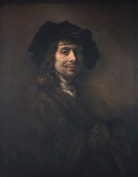 Portret van een jonge man, werkplaats van Rembrandt